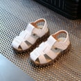 thumbnail image 4 of Herrnalise Baby Girls Boys Children's Beach Shoes Soft Sole Toe Crash Sandals Roman Sandals, 4 of 9