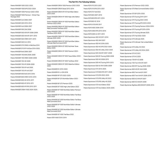 Tusk Stainless Steel Typhoon Brake Rotor, Rear For Polaris Sportsman 500 HO 2008-2013