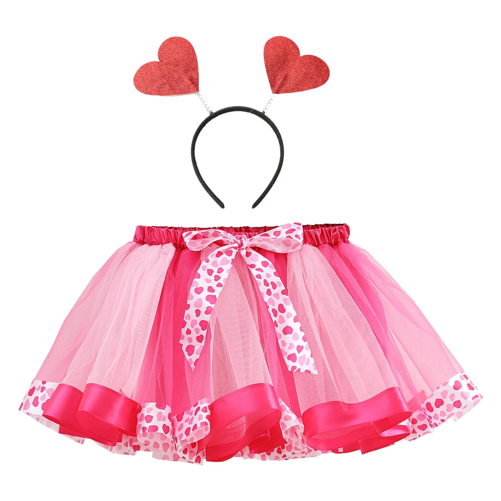 Pink Party Fun Sequins Skirt / Age 4-6 main image 1