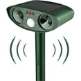 thumbnail image 1 of Repelente ultrasónico para gatos, repelente solar para gatos, repelente ultrasónico para roedores con sensor de movimiento, repelente impermeable para exteriores para gatos y perros., 1 of 5