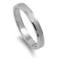 thumbnail image 1 of Sterling Silver Women's Brushed Ring Promise 925 Band 4mm Jewelry Female Male Unisex Size 5, 1 of 4