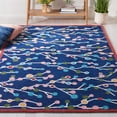 thumbnail image 2 of SAFAVIEH Jardin Bevin Floral Area Rug, Blue/Pink, 5' x 8', 2 of 8