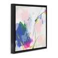 thumbnail image 3 of Stupell Industries Modern Pink & Blue Abstraction Black Floating Frame Canvas Art, 18 x 18, by June Erica Vess, 3 of 8