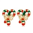 thumbnail image 1 of Xihbxyly Pendientes de Metal Estilo Navideño: Decora Una Navidad Diferente, 1 of 2