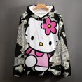 thumbnail image 4 of HELLO KITTY Hoodie with Pocket Anime for Men Women Couple Gift, 4 of 7