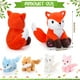 thumbnail image 2 of Set de Peluches HyDren Zorro 35 cm Mamá con 4 Zorritos, 2 of 7