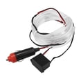 thumbnail image 1 of 4 Metros/13 Pies Coche Interior Brillante Neón EL Cable Tira Hielo Azul Luz, 1 of 1