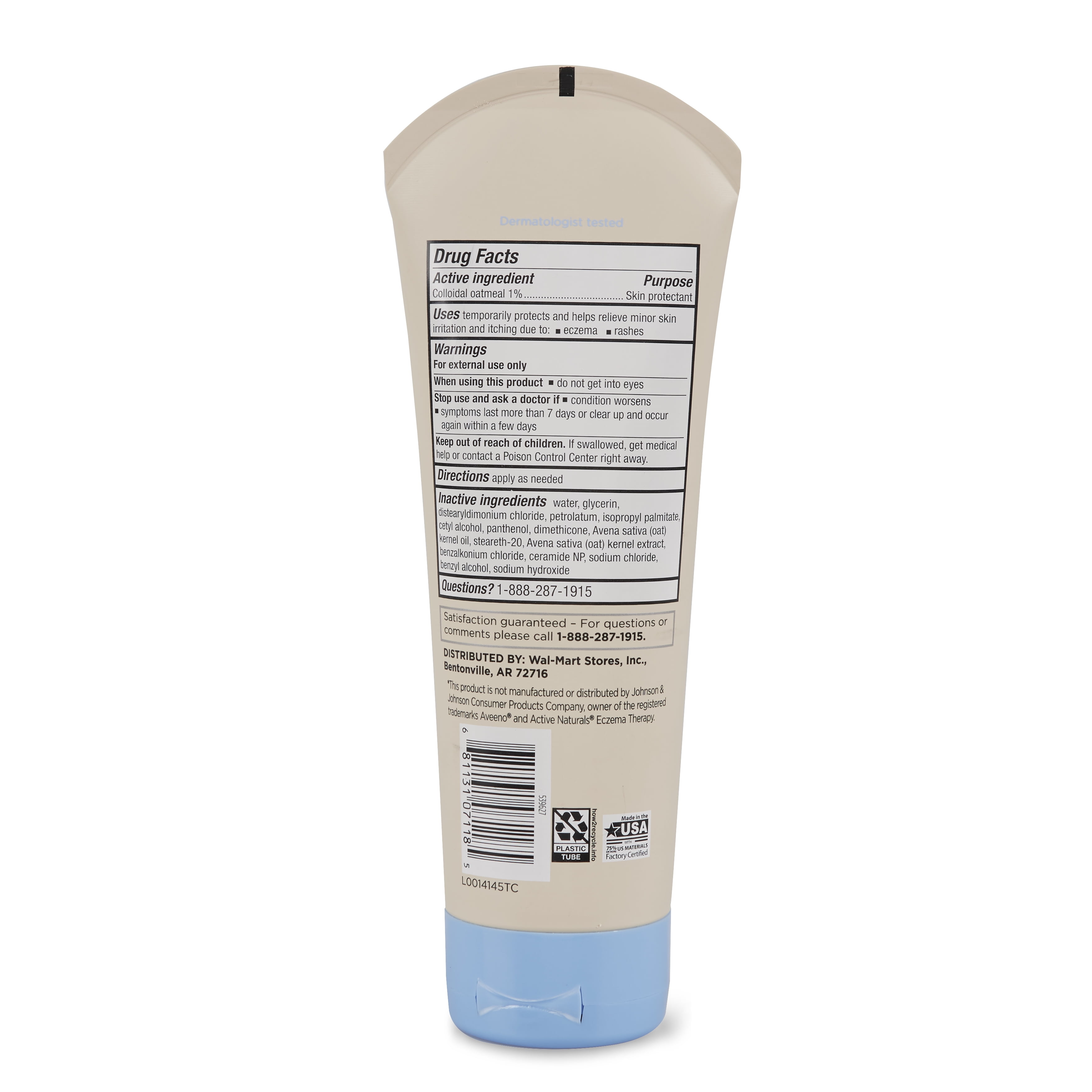 aveeno eczema cream ingredients