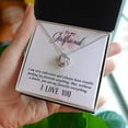 thumbnail image 2 of To My Girlfriend I Am Very Indecisive Infinity Knot Necklace Message Card, 2 of 17