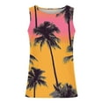 thumbnail image 4 of BiZtdJrK Mens Muscle Fit Tank Tops Casual Crewneck Gym Workout Sleeveless Shirts Fashion Hawaiian Beach Palm Tree Graphic Tees Multicolor XL, 4 of 6