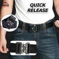 thumbnail image 5 of Q&Q ESSENTIALS Men's Adjustable Everyday Nylon Belt with Easy-Open Buckle, 5 of 5