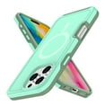 thumbnail image 5 of for iPhone 16 Pro Max Phone Case, Magnetic Case [Compatible with Mag Safe] Solid Color Matte Slim Shockproof Heavy Duty Anti-Fingerprint Anti-Fall Protective Cover for iPhone 16 Pro Max,Mintgreen, 5 of 6