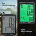 thumbnail image 3 of Bicycle Speedometer, LED Backlight Multifunctional  Bike Computer  For Outdoor Riding, 3 of 8