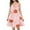 #A29-Pink, variant on Abcomgle Girl's Summer Casual Dress Casual Spaghetti Strap Sleeveless Cami Dress Floral Print A-Line Sundresses Loose Tiered Skirt for 6-14 Years,Blue