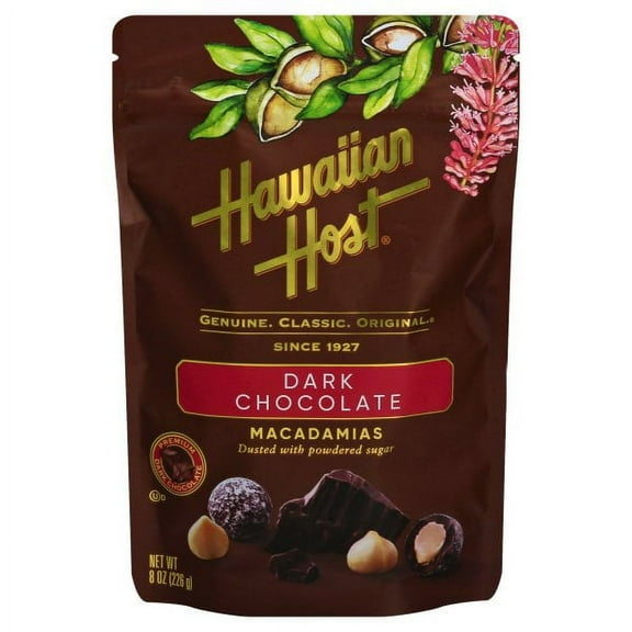 Hawaiian Host Dark Choc 8oz