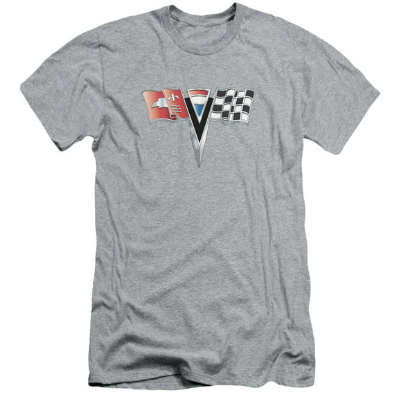 Chevrolet - 2Nd Gen Vette Nose Emblem - Slim Fit Short Sleeve Shirt - Small