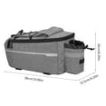 thumbnail image 5 of Large Capacity Bike Pannier Bag Bicycles Rear Bag Cycling Rear Seat Tail Storage Bag Bike Pannier Bag Durbale, 5 of 15