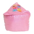 thumbnail image 3 of Juguete de peluche para perros con múltiples mascotas, tarta de cumpleaños, con chirriador, 3 of 3