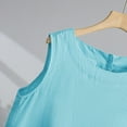 thumbnail image 6 of My Orders Cute Summer Tops for Women, Flower Print Blouses for Women Women Workout Tops Pack Women Fashion Tops Sexy Short Sleeve Button Up Shirts for Women Pattern, 6 of 6