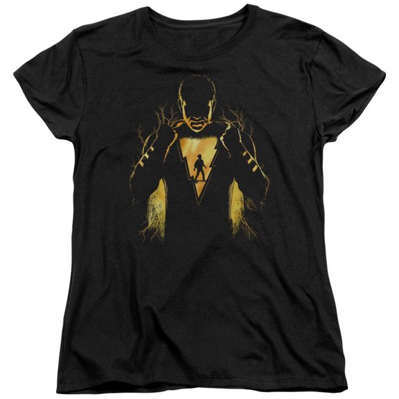 Shazam Movie Whats Inside Women's T-Shirt Black