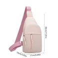 thumbnail image 3 of Lilixerw Crossbody Bags for Women Men Trendy Sling Bag Backpack Fashion Casual Chest Bag with Convertible Shoulder Strap, 3 of 6