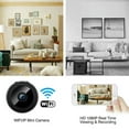 thumbnail image 3 of 2 PCS Mini Wireless WiFi Camera,Camera with Audio and Video Live Feed,with Cell Phone App Wireless Recording,1080P HD Cameras with Night Vision,Tiny Cameras for Indoor/ Outdoor, 3 of 8