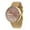 10044-BG, variant on Unisex Geneva Stainless Steel Back Wood-Look Dial Beige Faux Leather Strap Watch