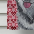 thumbnail image 4 of Alaskan Malamute Hearts Love and Valentines Day House Flag, 4 of 4