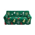 thumbnail image 2 of Stretch Full Milk Silk Printed Sofa Protector Universal Furniture Cover for Living Room Home, 2 of 5