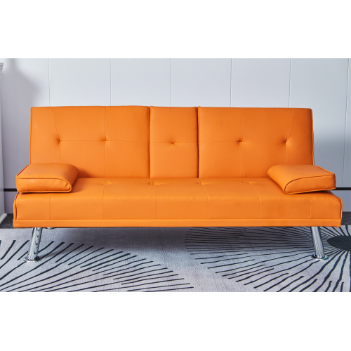 Convertible Sofa Bed,Modern Upholstered Folding Sleeper Sofa with