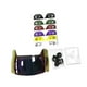 thumbnail image 5 of Visor de fútbol americano, visor de casco de rugby, protector de gafas portátil, facial Azul colorido, 5 of 8
