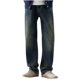 thumbnail image 1 of Puntoco Pantalones cargo de color sólido con bolsillos y cremallera, cintura elástica y largo completo para hombre, 1 of 8