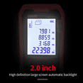 thumbnail image 2 of UNI-T Laser Distance Measuring System Laser Distance Measuring System Digital Distance Measuring Tape Measure, 2 of 14