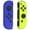 Blue & Yellow Green, variant on Wireless Split Gaming Controller, Bluetooth Gamepad with Motion & Vibration, Rechargeable Game Controller for Portable Gaming Device