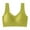 Yellow, variant on T-Shirt Bra Women Padded Bra Feature V-Neck Wire-Free Bra Style W-1201 White One Size