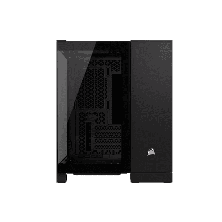 CORSAIR - 2500X Micro ATX Mid-Tower Dual Chamber SFF Case - Black