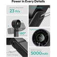 thumbnail image 3 of Ventilador portátil Aecooly Turbo de mano 3 en 1 recargable por USB, 3 of 9