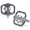 Gray, variant on Bike Fit SPD System Clipless Pedal Bicycle Self-locking Pedals Dual Function Mountain Bike Spin Pedals
