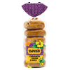 Loves Cinnamon Raisin Bagel 6-Pack with Soft Texture