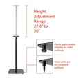 thumbnail image 2 of Boost Industries S1-FLR2 Support de Haut-Parleur Réglable en Hauteur Noir pour SONOS® ONE, SONOS® ONE SL et SONOS Play:1 (Simple), 2 of 4