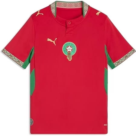 PUMA Unisex-Child Morocco FA Home Jersey Replica World Cup 2026