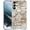 Old Newspaper, variant on Watercolor Flower Painting Case for Samsung Galaxy S21, Aesthetic Soft TPU Full Cover for Galaxy S21