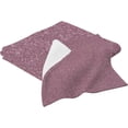 thumbnail image 2 of Dreamtimes Purple Glitter Texture Bath Towel Set, Pure Cotton Washcloth Lightweight and Highly Absorbent Quick Drying Towels for Bathroom, 2 of 7