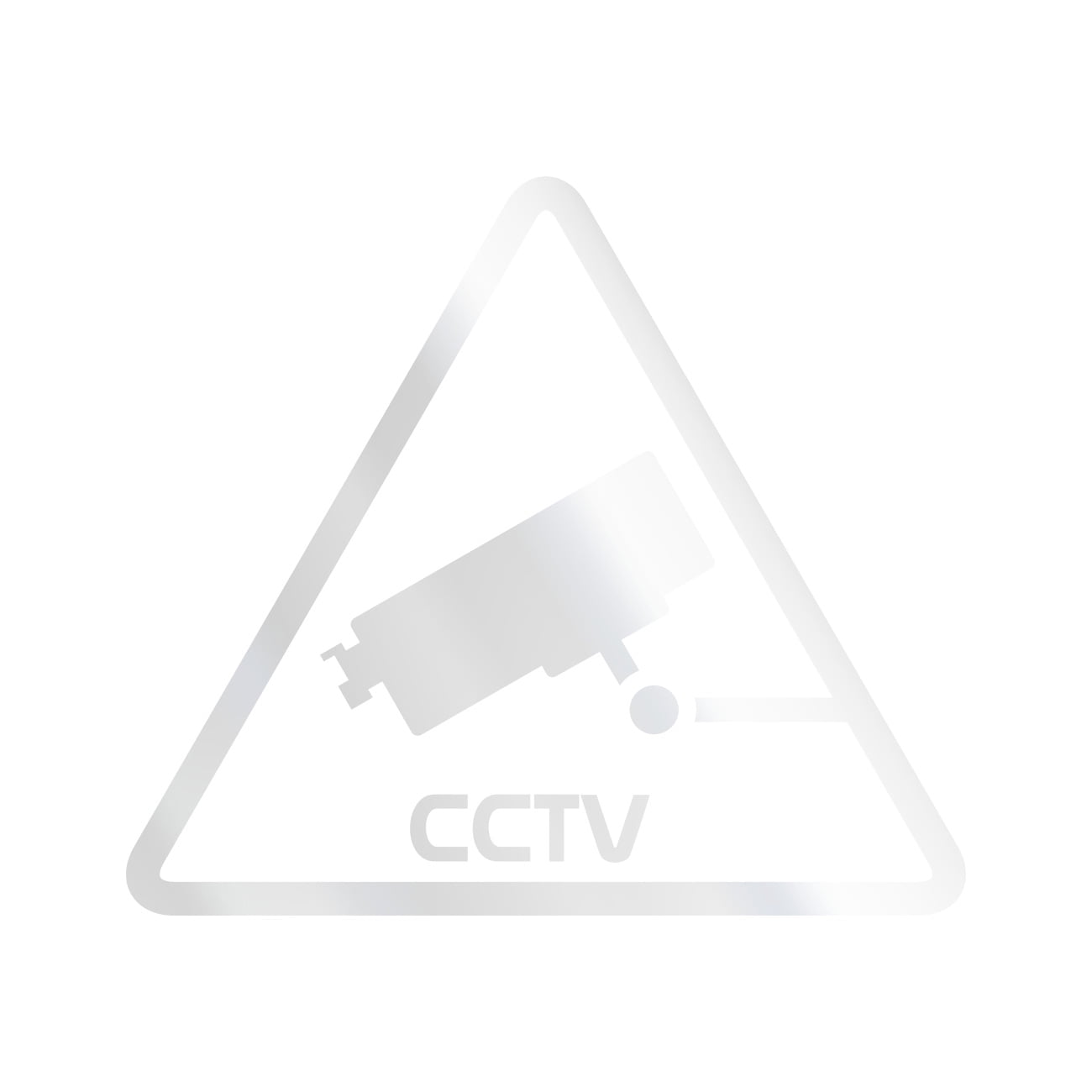 Video Surveillance CCTV Sticker Decal Die Cut Self Adhesive Vinyl