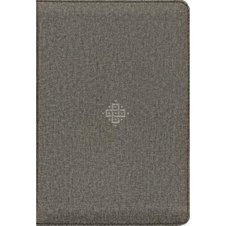 Tyndale NLT Compact Giant Print Zipper Bible, Filament Edition