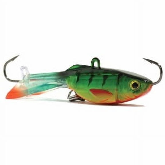 Acme Tackle Hyper-Glide Swim Bait Fishing Lure 1.5" Plastic Fishing Minnow, Perch, HG4/PH