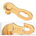 thumbnail image 4 of Bike Chain Link, Silver Gold Heavy Duty 2 Pairs Chain Links, For Temporary Use For Bike, 4 of 8