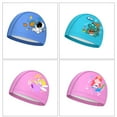 thumbnail image 4 of Pool Bathing Hats Kids Swimming Elastic Pu Turban Caps Swimming X2R5 X2, 4 of 8