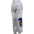 thumbnail image 4 of Pantalon Grand Extensible pour Femmes Mélange Coton Bas Imprimé Taro, 4 of 4