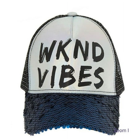 Weekend Vibes Trucker Hat (Reversible bib)